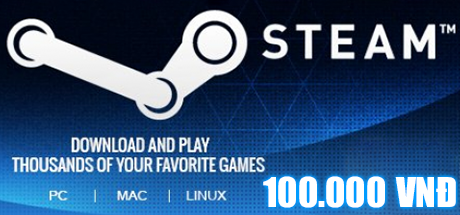 Steam Wallet Code 100,000 VND 